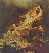 Rembrandt van rijn The abduction of Proserpina oil on canvas